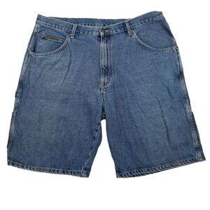 Big Smith Carpenter Denim Shorts‎ Mens 38 Blue Jean Cotton Utility Workwear